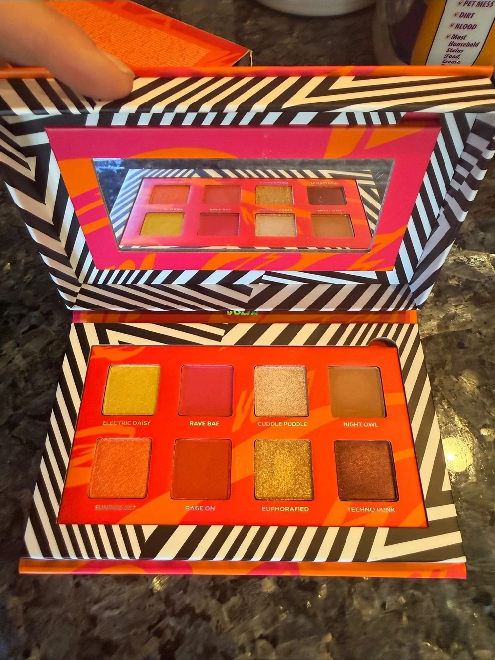 Volta Electric Party Eye & Face Palette- electric daisy carnival limited edition
